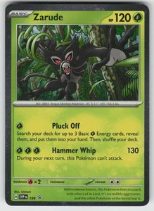 Zarude - (Cosmos Holo) Holo Raro SV: Tarjetas Promocionales Escarlata y Violeta 199 Casi Nuevo - Imagen 1 de 2