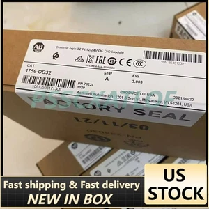 New AB 1756-OB32 ControlLogix 32 Point D/O Module 1756OB32 US Free Tax - Picture 1 of 2