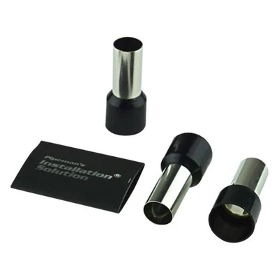 Installation Solution 0 Gauge Wire Ferrules with Heat Shrink 10 Pack ISX-TFK-0 - Image 1 of 4
