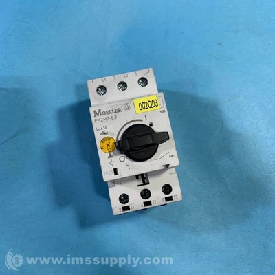 Protector de motor manual Moeller Electric PKZM0-6.3 USIP Foto 1 de 4