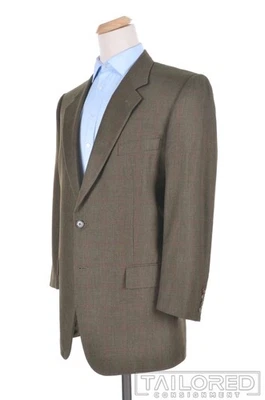 Blazer Chaqueta Abrigo Deportivo CORNELIANI Verde a Cuadros Lana - EU 52 / US 42 L Foto 1 de 4