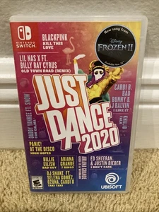 Just Dance 2020 Nintendo Switch ¡Solo estuche de repuesto! Sin juego - Imagen 1 de 4