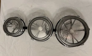 Remo USA 6" 8" & 10" Roto Toms (NO STAND) Pin Stripe Heads Clean Tom Holder - Picture 1 of 23