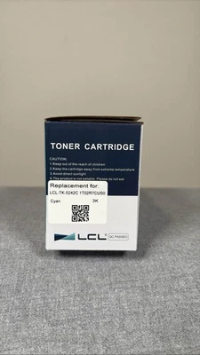 Cartucho de tóner LCL para KYOCERA TK-5242C cian 1T02R7CUS0 3K Foto 1 de 3