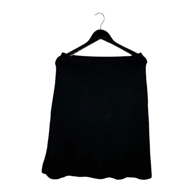 Minifalda Wolford Viscosa Nylon Tejida Pull On A Line Talla M Negra Foto 1 de 4