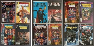 23 LOT SUPERMAN WONDER WOMAN, FUTURE END, ARKHAM KNIGHTS COMICS . Sets .Series - Picture 1 of 10