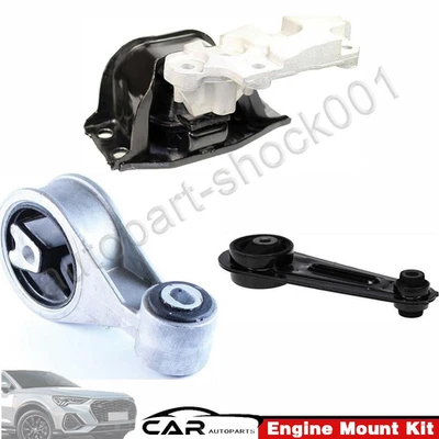 Motor delantero y montaje de puntal de par 3 piezas para 07-15 Nissan Sentra, Rogue 2,5 L Foto 1 de 4