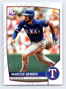 2023 Topps Big League Marcus Semien #83    Texas Rangers - Picture 1 of 2