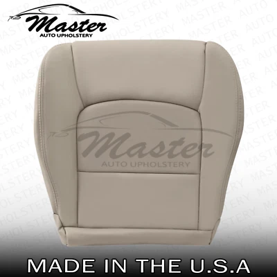 Cubierta de asiento de cuero genuino tostado inferior del conductor para Lexus LX470 1998-2007 Foto 1 de 4