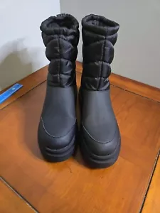 Rocket Dog Dita Womens Outdoor Walking Winter Slip-On Boots Size 8.5 Black - Picture 1 of 8