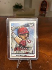 Mike Trout 2021 Topps Big League SKETCH CARD