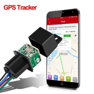 Relais rechargeable voiture GPS tracker suivi en temps réel GPS localisateur alerte de survitesse