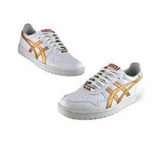 Asics Japan S White Gold Vintage Men Casual Lifestyle Shoes 1191A354-104 Sz US 9