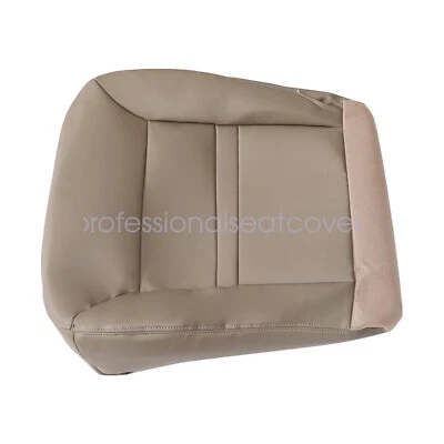 Cubierta de asiento de cuero para Ford Excursion 2000 2001 delantero izquierdo inferior del conductor tostado Foto 1 de 4
