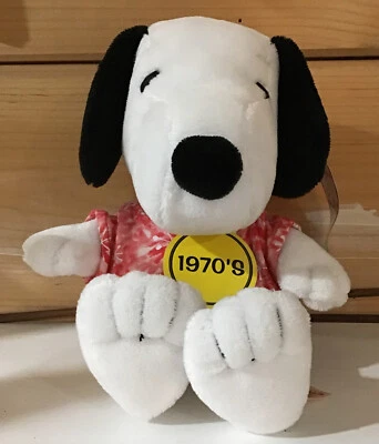 Peluche Snoopy Dan Dee Peanuts Celebrando 60 Años 70 Personaje 7" 2009 Nuevo con Etiquetas Foto 1 de 4
