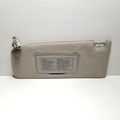 2006-2013 Honda Ridgeline Sunvisor Driver LEFT SIDE Sun Visor Grey 06 07 08 09 - Image 1 of 4
