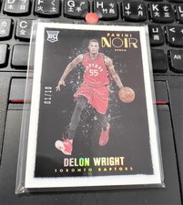 2015-16 Noir Delon Wright #186 Gold Color Rookie 1/10 Acetate 1/1 Wizards Mint
