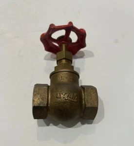 NOS UTAM PN32 Globe Valve Integral Seat PTFE Disc- 1 inch BSP - Picture 1 of 2
