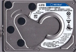 WD40NMZW-11GX6S1 s/n: WX21D9 WESTERN DIGITAL NOV/ 2017 Malaysia 4TB 2.5" USB 3.0 - Picture 1 of 5