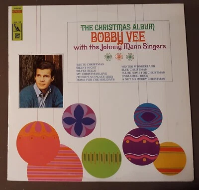 Bobby Vee The Christmas Album by Sunset Records 33rpm VINYL LP Record - Image 1 of 3