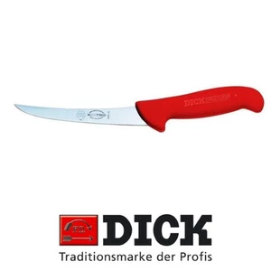 F Dick 15cm Butchers Curved Stiff Boning Knife Red 8 2991 15-03 - Picture 1 of 2