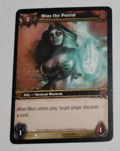 World Of Warcraft TCG Mias The Putrid 251 Heroes Of Azeroth 251/361 Common LP - Picture 1 of 2