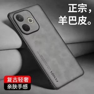 Para OPPO A5 Pro 5G, Lujo Negocios Retro Cuero Suave Goma Trasera Estuche Cubierta - Imagen 1 de 11