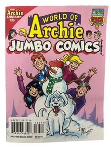 WORLD OF ARCHIE JUMBO COMICS DIGEST #136 Snowman - Picture 1 of 3