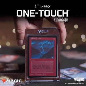Ultra Pro 35 Pt One-Touch Edge 1 Card Magnetic Card Holder - Magic Classic - Picture 1 of 3