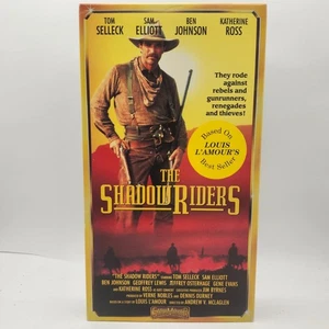 The Shadow Riders VHS 1992 Starmaker Tom Selleck Sam Elliott Louis L'Amour - Picture 1 of 3