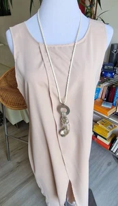 💝Anzug-festlich 2-Teiler-beige - 💝💖- GR.M 38- sehr hübsch💖💝-langes Oberteil - Bild 1 von 12