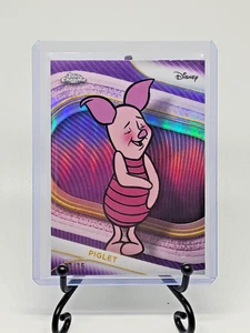 Piglet 2025 Topps Chrome Disney #144 Purple Refractor #/75 - Picture 1 of 2