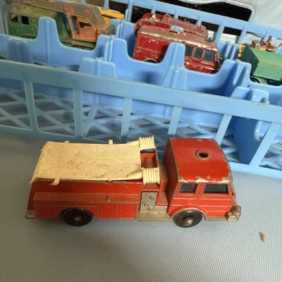 Camión bombeo de bomberos Lesney Matchbox vintage n.º 29 hecho en Inglaterra metal Foto 1 de 4