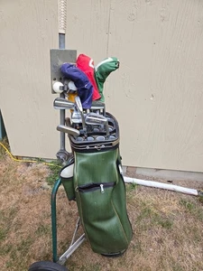 VTG Wood And Irons Atlantic Bag Rare Bud Ward - Picture 1 of 8