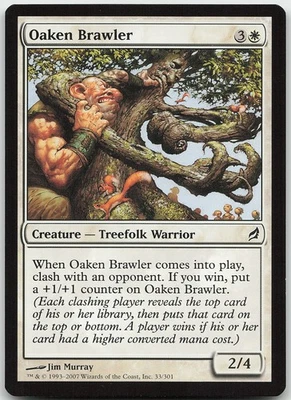 Oaken Brawler 33 Common Lorwyn NM MTG - Image 1 of 2
