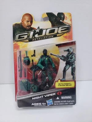G.I. Joe Retaliation - NIGHT VIPER (EQUIPAMENTO DE VISÃO NOTURNA) - Novo - Hasbro - 2012 - Imagem 1 de 4