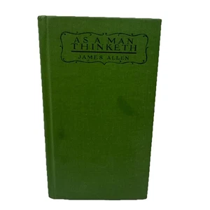 As A Man Thinketh by James Allen Authorized Edition Hardcover Book - Picture 1 of 7
