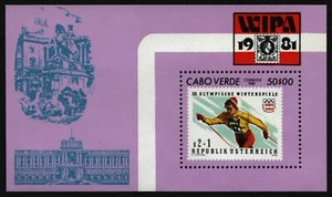 Cabo Verde 1981 - Mi-Nr. Bloque 3 ** - Estampillada sin montar o nunca montada - Marca por marca - Imagen 1 de 1