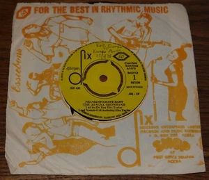 APAGYA SHOWBAND EBO TAYLOR ~ BABY BABY b/w KWAKU ANANSE ~ GHANA DIX AFROBEAT 7" - Picture 1 of 4