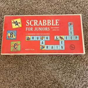 Scrabble for Juniors Edition Two - Crossword Game for Children - Picture 1 of 6
