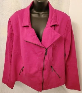 Lane Bryant Womens Jacket Coat Size 24 24W Pinkish Purple - Picture 1 of 4
