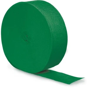 Emerald Green Crepe Streamer 500ft - Picture 1 of 1