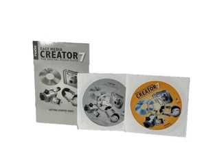 Roxio-Easy Media Creater 7- Digital Media Suite -PC With Discs- Manual-Key Code - Picture 1 of 3