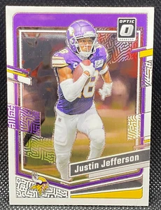 2023 Panini Donruss Optic Football #125 Justin Jefferson MINT - Picture 1 of 2