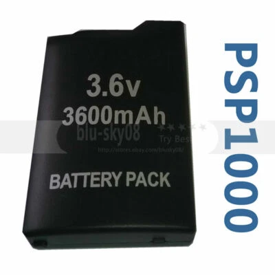 Replacement Battery Pack For Sony PSP 1000 1001 1003 1004 Fat 3.6v SP-110 new - Image 1 of 4