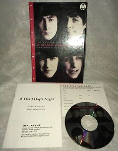 Die Beatles ""A Hard Day's Night"" kompletter ungeschnittener Film PC CD-ROM