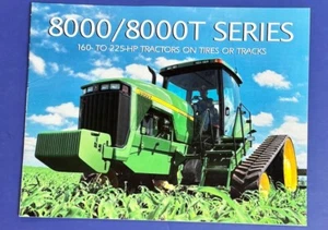 John Deere Brochure 8000/8000T Tractors 1998 32 Pages Excellent  - Picture 1 of 10