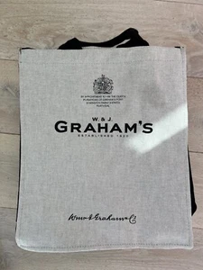 Graham’s Winery Tote Bag Brand New Unused Straight From Grahams Factory In Porto - Picture 1 of 3