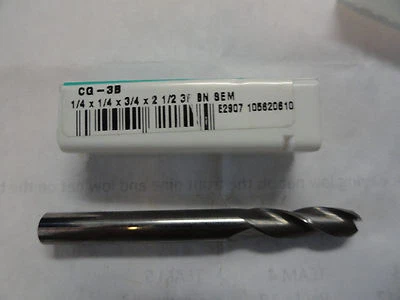 Metal Removal 3/16" X 5/8" Length of Cut, 3 FL Carbide Ball End Mill, M32141 - Image 1 of 2
