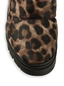 GUESS Leopard Print High Heel Ankle Boot, Easy Slip-On, Sizes 7 and 8, NEW